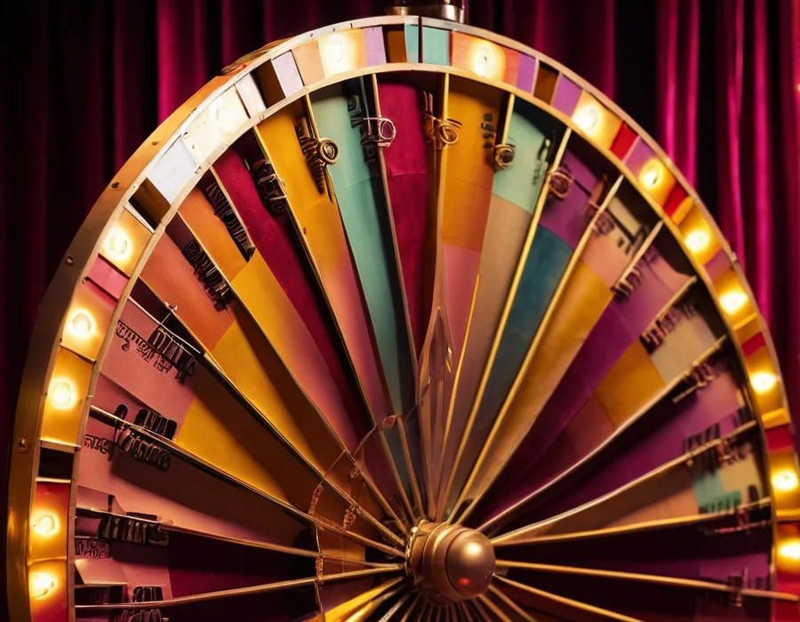 Giant money wheel with bonus segments for PlayinMatch Crazy Time